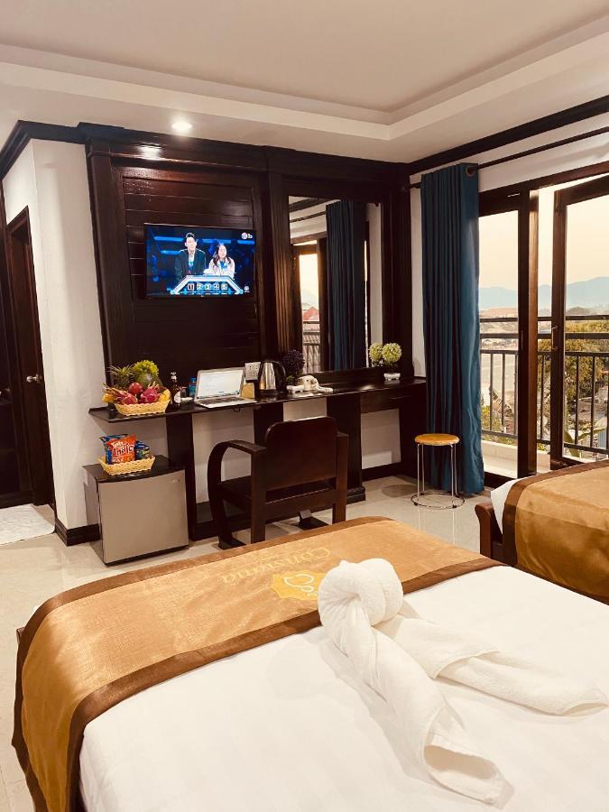 Consiana Hotel Vang Vieng Exteriér fotografie