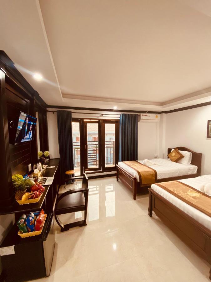 Consiana Hotel Vang Vieng Exteriér fotografie